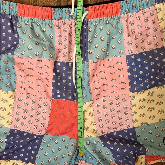 Southern Proper Patchwork Swim Trunks SZ. L 34-36 - Picture 6 of 8